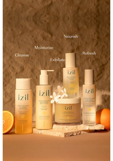 İzil Orange Blossom Cleansing Shower Gel 240ml, Portakal Çiçeği Duş Jeli Diğer