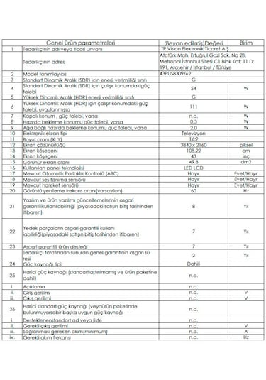 Philips 43PUS8309/62 43" Uydu Alıcılı 4K Ultra HD Ambilight Smart LED TV