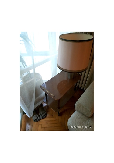 Omeniv Antika Art Deko Servis Arabası Sehpa