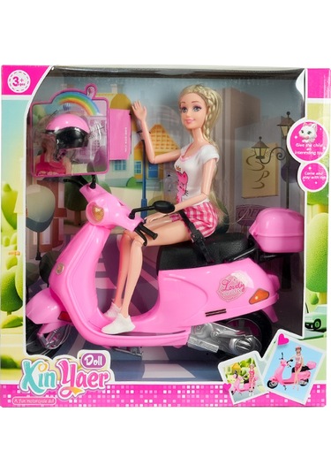 Kınyear Motorsikletli Bebek Oyuncak