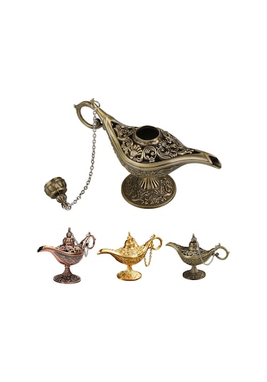 2 Adet Aladdin Lamba Geleneksel Oymak Peri Masalı Sihirli