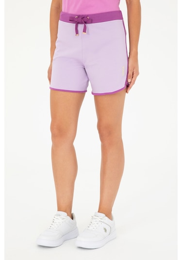 U.s. Polo Assn. Kadın Lila Şort Örme 50285890-vr034 Lila