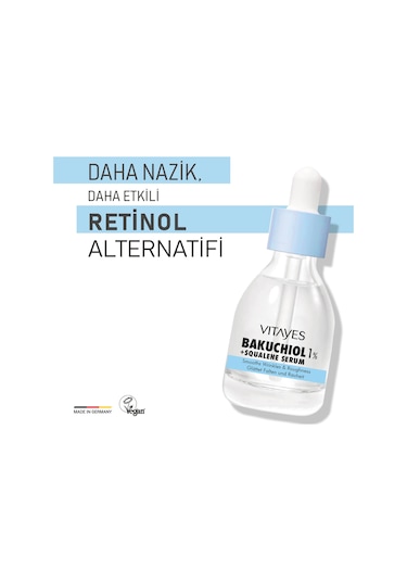 Vitayes Retinol Alternatifi Bakuchiol Serum 30 ML