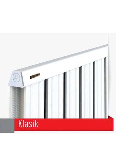 Alüminyum Panel Radyatör Klasik 300x5 Ral 9010 Kırık Beyaz