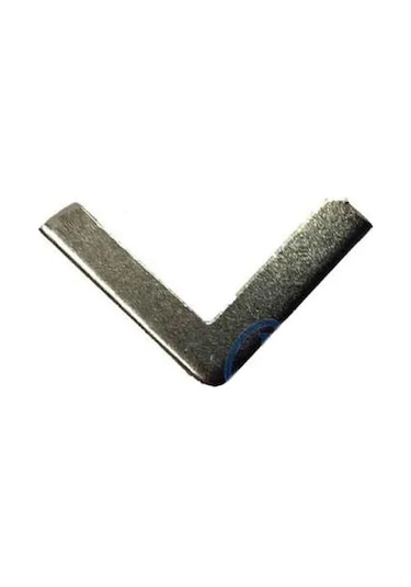 Kitap, Kapak, Menü, Albüm Köşesi, Orta - 18x32mm, Nikel, 1000 Adet Sarı