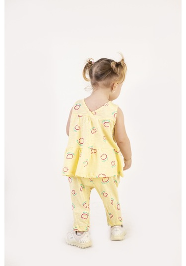 Harika Kids Kız Bebek Tunik Model Alt-üst Takım 001