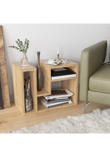 Decormet Abies Sehpa Safir Meşe Safir Meşe