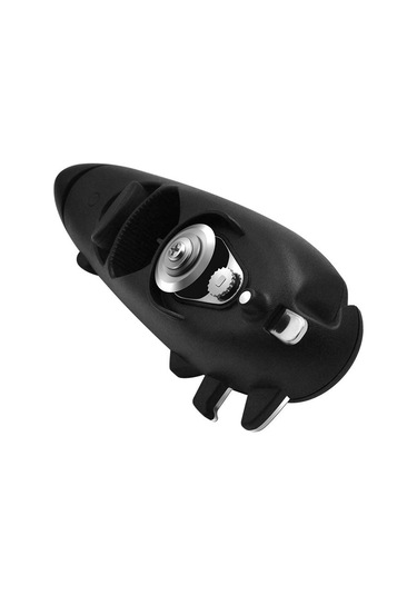 Wezone 8'li Çok İşlevli Konserv Açıcı: Çelik Konsept, Pijamalı Kolluk, Sigortalı Kenar, Bira Ve Konserv Açma Kolaylığı Siyah