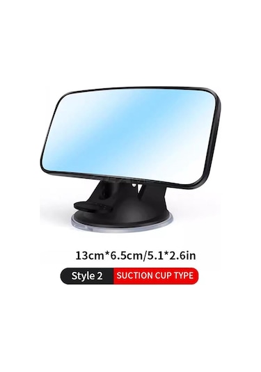 Seametal Araba Bebek Arka Koltuk Dikiz Aynası Bebek Çocuk Yürümeye Başlayan Güvenlik Görünümü Suction Cup Square