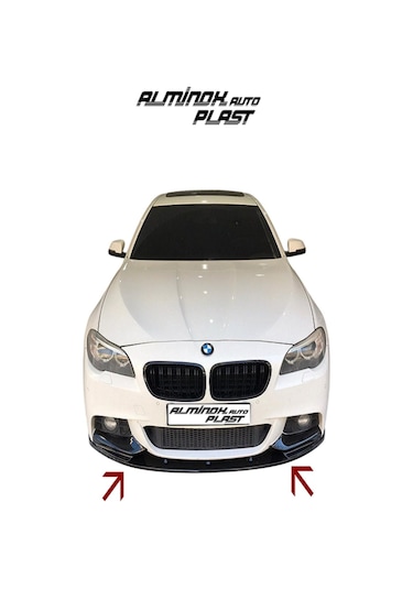 Bmw F10 2010 - 2017 Tampon Ön Ek Flaplı 3 Parça