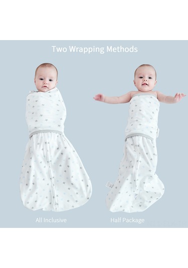 Xindoker Yeni Doğan Bebek Pamuklu Sarıcak, 3-4 Ay İçin M Boy, Yelken Gemisi Desenli Kucak Örtüsü