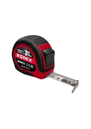 Rodex Rht0690316 Metre Mıknatıslı 3m 16mm 12/box 240 Kmm0316