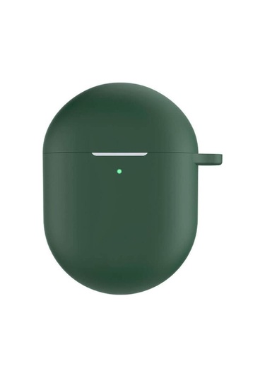 - Xiaomi Redmi Buds 4 Uyumlu Silikon Kılıf - Kopçalı Kulaklık Kılıfı Yeşil 2 Yıl Xiaomi Uyumlu Diğer