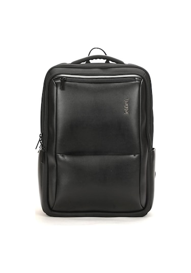 Laptop Bölmeli İnce Tasarım Sırt Çantası Baggaj S24111 Siyah