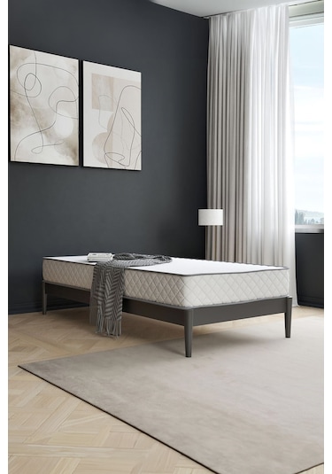 Argimo Cloud Tek Kişilik Ortopedik Yaylı Yatak 90x180