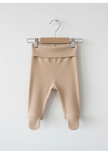 MiaBaby Basic Theme Raporlu Patiksiz Alt Sütlü Kahve