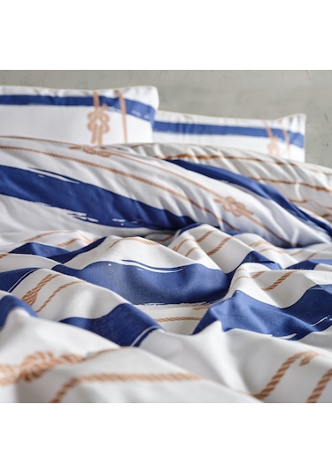 Marine Nevresim Takımı Serene Tek Kişilik - Beyaz