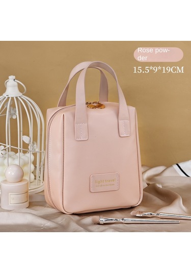 Büyük Kapasiteli Seyahat Makyaj Çantası, Su Geçirmez, Taşınabilir 4