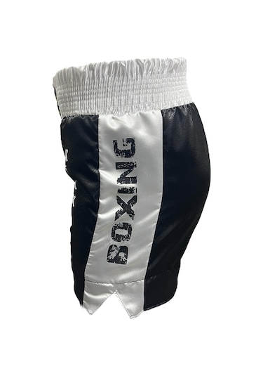 Kickboks Şortu - Kickboks Antrenman Ve Müsabaka Şortu Siyah
