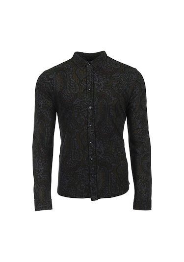 Arma Erkek Şal Desenli Gömlek K8gko1050 Yeşil