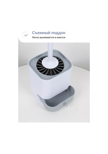 Kleber Silikon Paspaslı Tuvalet Fırçası Zemin/duvar Tipi 238555209 Beyaz