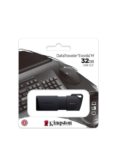 Kingston DataTraveler Exodia M DTXM/32GB 32 GB USB 3.2 Flash Bellek