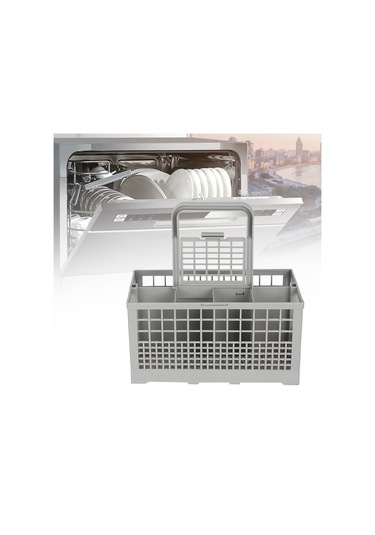 Dofolink Ev Yemek Aletleri İçin 7 Bölmeli Evrensel Bulaşık Makinesi Sepeti - Kesikli Kollü Dayanıklı Abs Malzemeyle Kenmore, Samsung, Ge Uyumlu Diğer