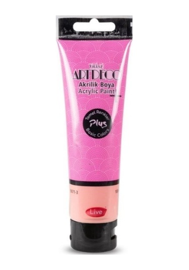 Plus Akrilik Boya 100ml Tüp 430 Pembe