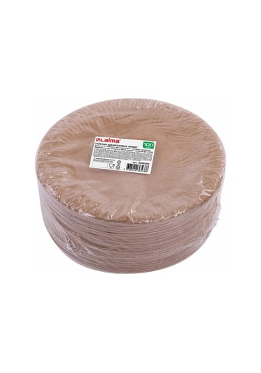 Laıma Piknik İçin Tek Kullanımlık Kraft Kağıt Tabaklar 23 Cm 100 Adet 124151866 100 adet