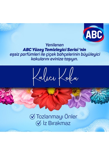 ABC Yüzey Temizleyici Bahar Tutkusu 4 x 2500 ML