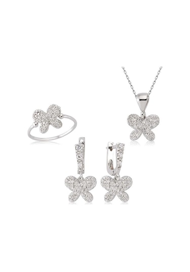 Gümüş Kelebek Kadın Set (510775999)