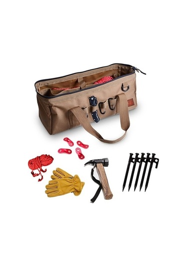 Funtree 16 Su Geçirmez Kamp Çadırı, Kazıklı, K Kum Rengi Kum