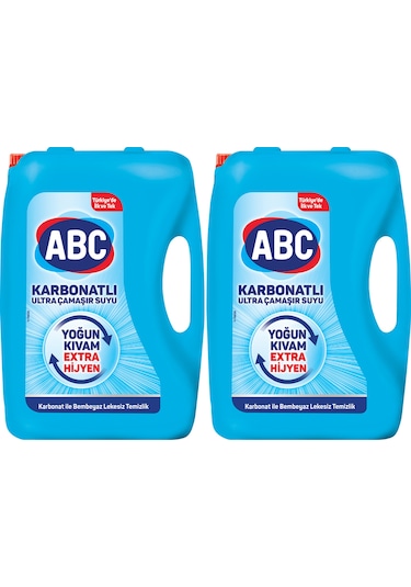 ABC Karbonatlı Ultra Çamaşır Suyu 2 x 3250 ML