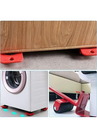 Novahub Zahmetsiz Ağır Mobilya Taşıma Kiti, Kolay Kaldırma & Taşıma, 150kg Kapasite, Kullanışlı Ağır Hizmet Tekeri -