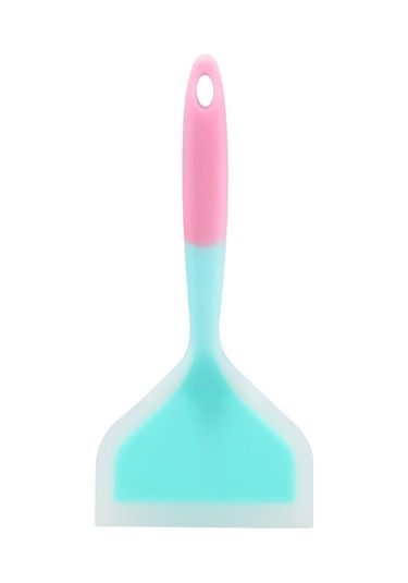 Mavi & Pembe Silikon Spatula Pişirme Gereçleri Sığır Eti Yumurta Mutfak Kazıyıcı Geniş Pizza Pişirme Araçları Kürek Yapışmaz Spatula Mutfak