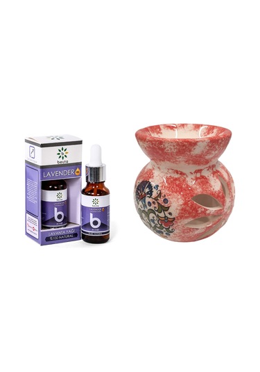 Beuta Lavanta Yağı 20 ML + Seramik Buhurdanlık