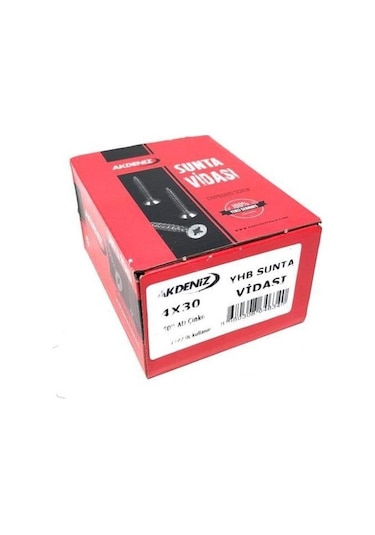 Akdeniz Sunta Vidası 4.0X30 Çinko 500  Adet