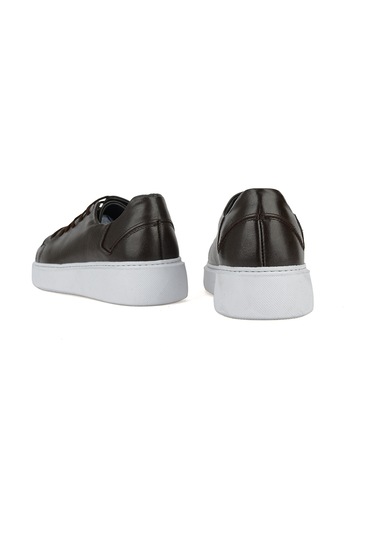 Ziya Erkek Hakiki Deri Sneaker 161423z514 Kahve 161423z514 300 40