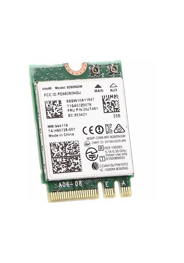 Lenovo Uyumlu Edge 2-1580 Intel 8260Ngw Dual Band Bluetooth Wir