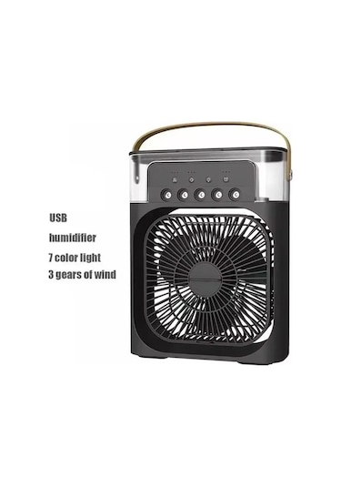 Besthome1 Yeni 3'ü 1 Arada Fan, Klima, Hava Soğutucusu, Led Gece Lamba 1 Adet