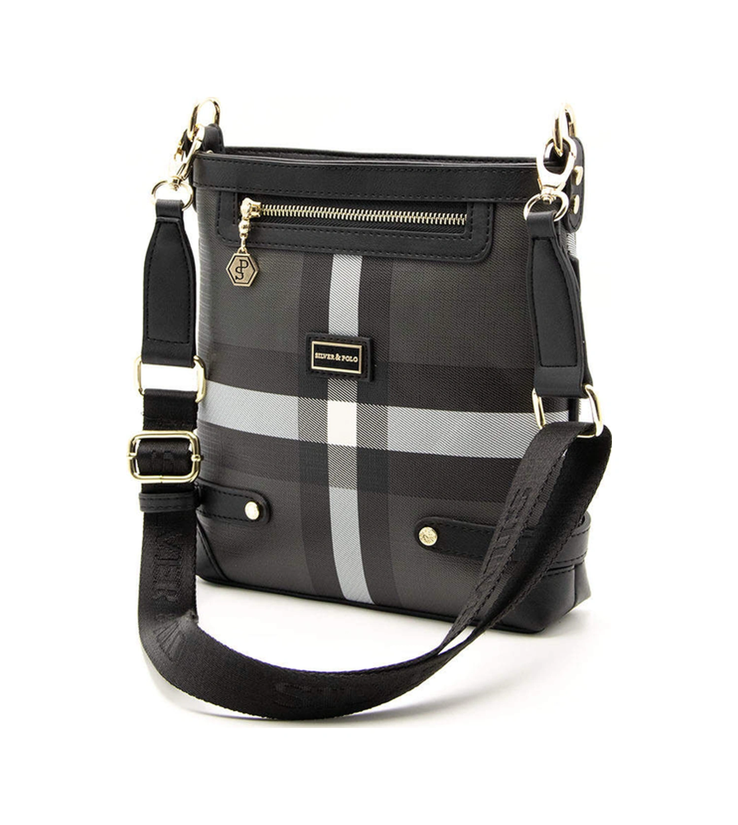 Silver Polo Kadın Çapraz Çanta 1120 Siyah