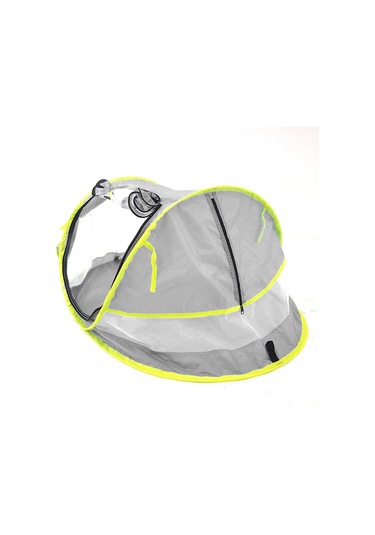 Bebek Plaj Çadırı Taşınabilir Açılır Çadır Upf 50+ Güneş Barınakları Sivrisinek Ağlı Bebek Gölgeliği Bebekler İçin Güneş Gölgeliği Plaj Şemsiyesi Gri