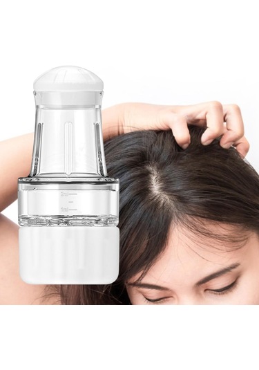 Suntek Uçucu Yağ Ev Seyahat Için Saç Derisi Aplikatör Beyaz