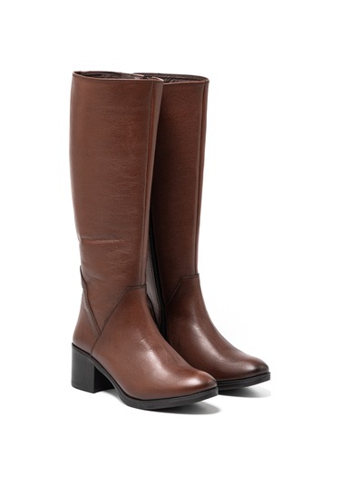 Çizme Kadın Sr-92900-1 John May Taba Taba