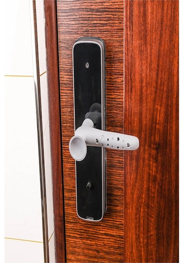 Silikon Kapı Kolu Stoperi Duvar Koruyucu Pencere Tutucu Stoper Çocuk Güvenlik Aparatı Duvar Koruyucu