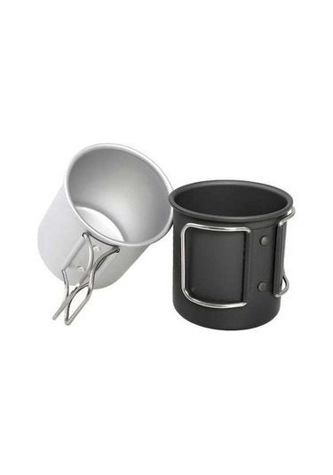 Prestigegoods Alüminyum Kamp Seyahat Kupası Cbtx Hk280 Taşınabilir Katlanır 300ml Kapasite Yüksek Kalite Altın