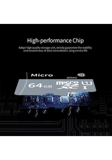 Novahub 128gb Yüksek Hızlı Tf Kart, U1 C10, Hd Video Kaydet, Dayanıklı Mikro Sd, Geniş Uyumlu