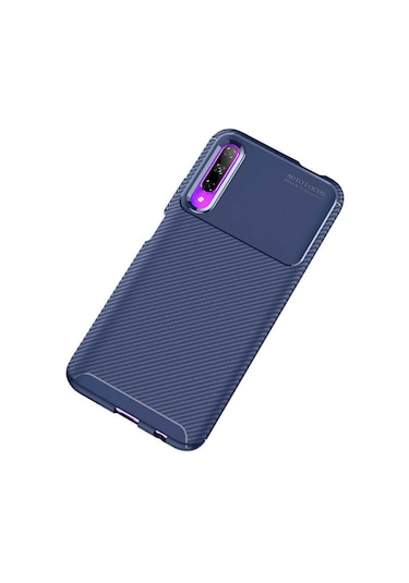 Huawei P Smart Pro 2019 Kilif Karbon Silikon Case 405436845