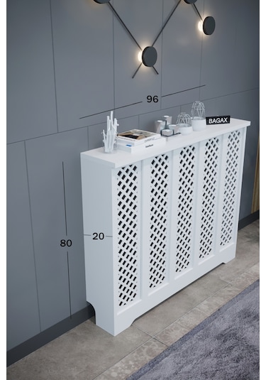 Perge Model Beyaz Renk 96 CM Petek Kaplama Dresuar Beyaz