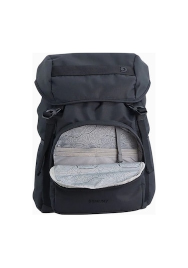 Discovery Downtown Sürdürülebilir Unisex Sırt Çantası 26l Kapasite Siyah